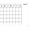 Acrylic Calendar Wall