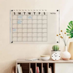Acrylic Calendar Wall