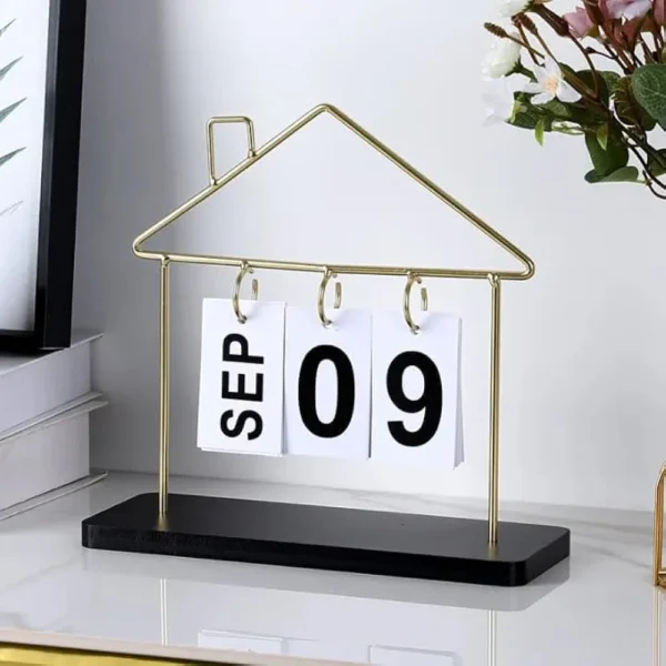 Wooden Desk Calender