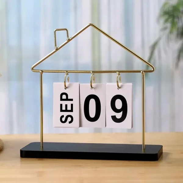 Wooden Desk Calender